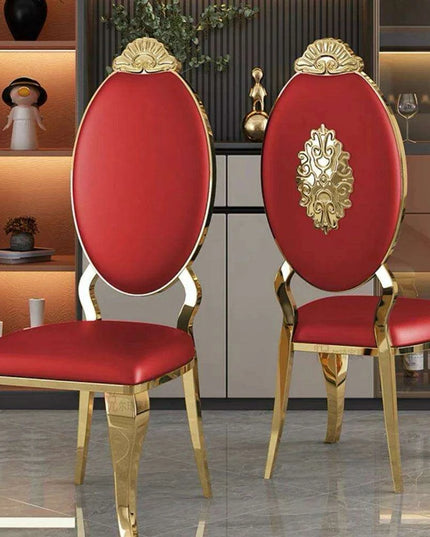 Elegant Stainless Steel Half Moon S-Shape MDF Event Table