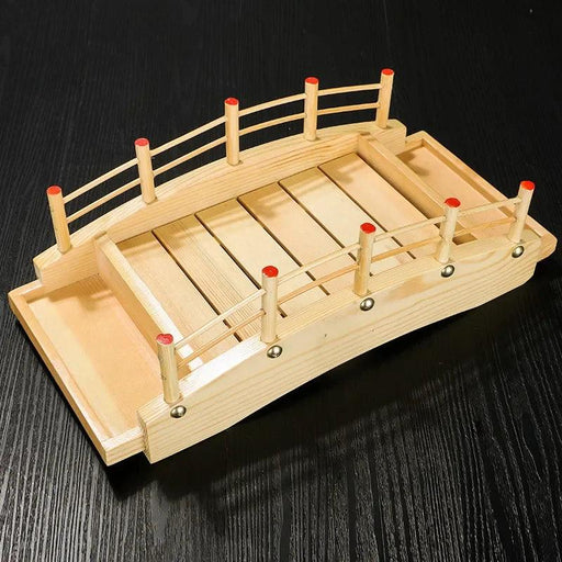 Elegant Dragon Boat Sushi Platter for Sashimi Lovers