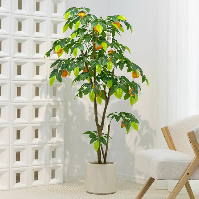 Shop Home Simulation Lemon Tree Bionic Fake Plant for Decoration