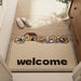 Cute Jacquard Entrance Mat | Cuttable, Wear-resistant, Non-slip | 40×60cm