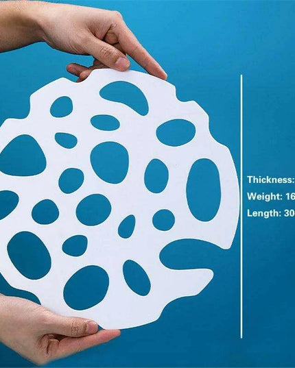 Japanese Elegance Circular Serving Tray - Sophisticated Sushi Display for Luxurious Dining