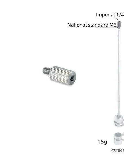 Multi-Functional Stainless Steel Camping Gear Organizer with Built-in Light Stand and Storage Solutions