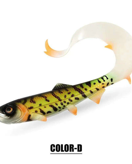 Eel-Inspired Trophy Pike Firebomb Swimbait - Premium Fishing Lure