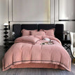 Pink / Queen (4pcs) / Flat Bed Sheet