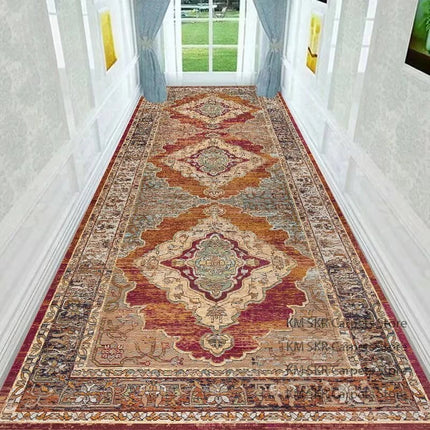 Retro Persian Long Runner Rug — Non-Slip, Boho Hallway Carpet | Très Élite