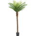 Lifelike Giant Faux Coconut Palm Tree - Ideal Tropical Decoration for Any Space