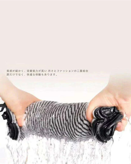 Plush Bamboo Charcoal Coral Velvet Bath Towels - Ultra-Soft, Quick-Drying Microfiber Sets for Adult Relaxation and Home Use