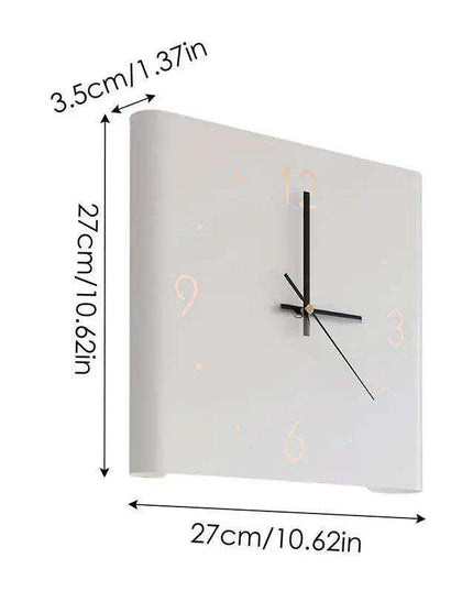 Smart Double-Sided LED Digital Corner Clock with Remote Control