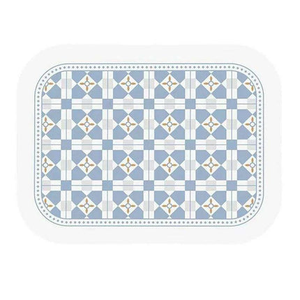 Elegant Leather Dining Table Mat - Premium Protection for Your Tableware