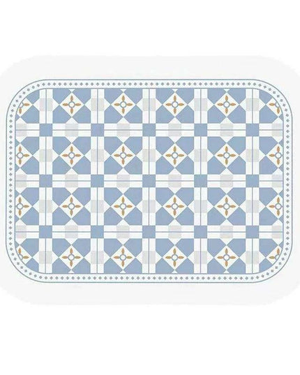 Elegant Leather Dining Table Mat - Premium Protection for Your Tableware