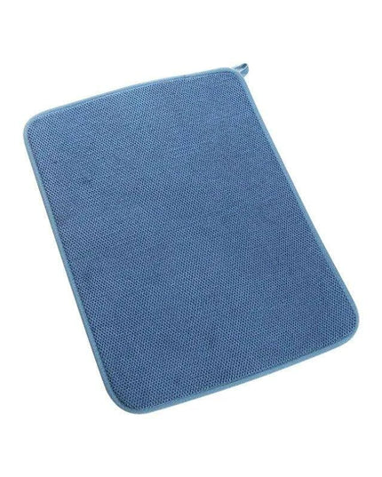 Super Absorbent Microfiber Kitchen Drying Mat - Essential Countertop Organizer