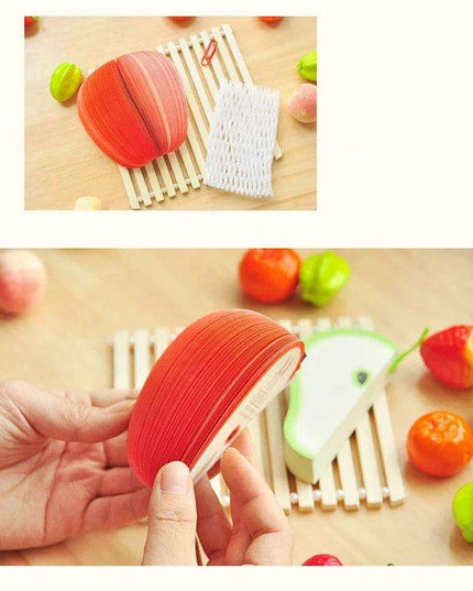 Chic Fruit-Themed Sticky Notes for Stylish Desk Organization
