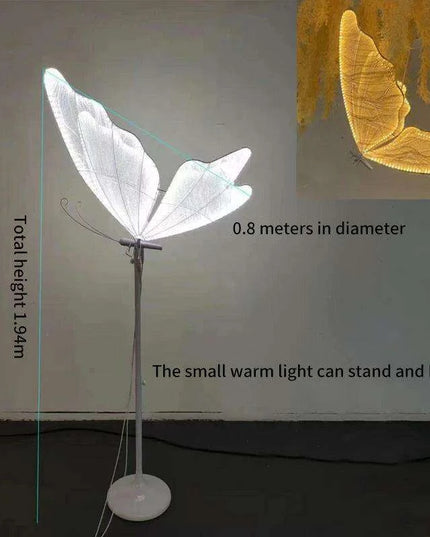 Magical LED Butterfly Wings Pendant Light for Celebratory Moments