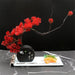 Elegant Sashimi and Floral Display Stand - Stylish Showcase for Culinary Artistry