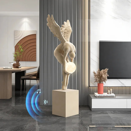 132CM Indoor Home Decoration Angel Figure sculpture Modern Art Luxury