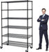 Heavy-Duty Adjustable Metal Storage Rack with 6000 lbs Capacity and Versatile Shelving Options