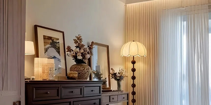 Vintage Beaded Floor Lamp with Umbrella Shade for Living Room Bedroom Reading Nook Cafe Restaurant and Home Decor E27 vintage-beaded-floor-lamp-with-umbrella-shade-for-living-room-bedroom-reading-nook-cafe-restaurant-and-home-decor-e27