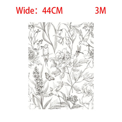 3M Self-Adhesive PVC Wallpaper - Durable & Easy to Apply Bedroom Decor