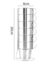 A Round handle 6PCS / 300ml