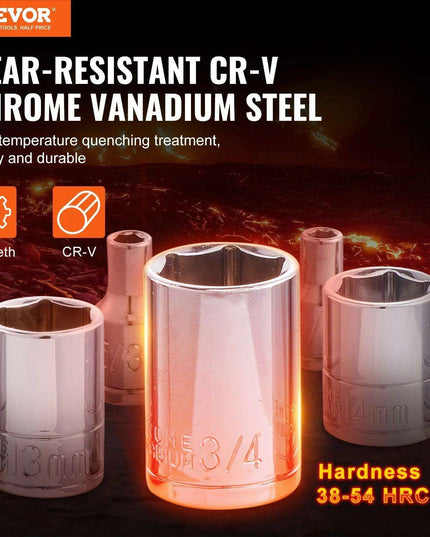 450-Piece Professional Grade CR-V Mechanics Tool Set with Enhanced Torque Capability and Premium Polishing Technology