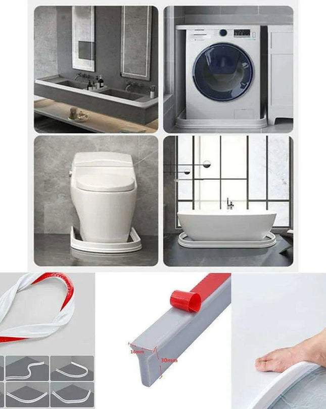 Silicone Waterproof Shower Leak Prevention Strip