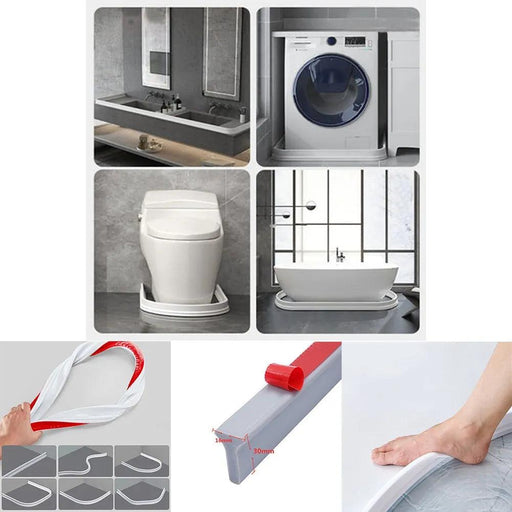 Silicone Waterproof Shower Leak Prevention Strip