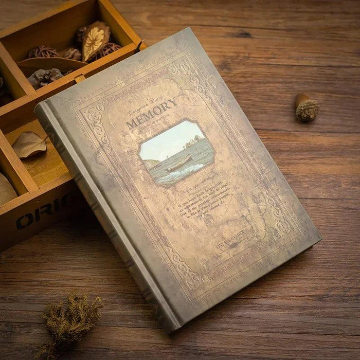 Vintage European A5 Creative Journal for Inspired Minds