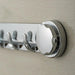 Stylish Silver Suction Hooks for Effortless Bathroom and Kitchen Organization