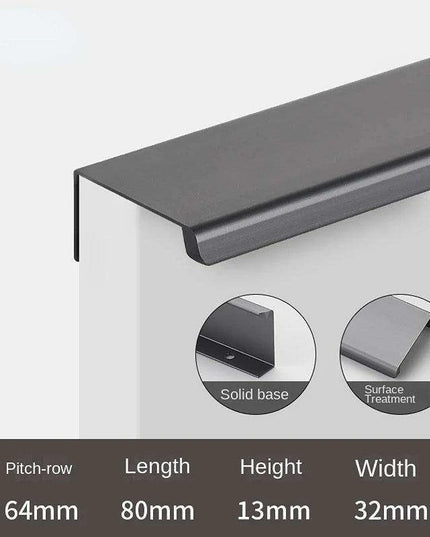 Elegant Premium Aluminum Alloy Handles for Modern Furniture Upgrade