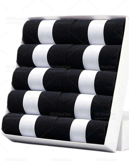 Chic Men's Cotton Dress Socks for Every Occasion