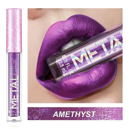 Metallic Matte Liquid Lipstick Waterproof Long Lasting Non-Stick Cup Matte Shimmer Glitter Lip Gloss Women Lips Makeup 12 Colors metallic-matte-liquid-lipstick-waterproof-long-lasting-non-stick-cup-matte-shimmer-glitter-lip-gloss-women-lips-makeup-12-colors