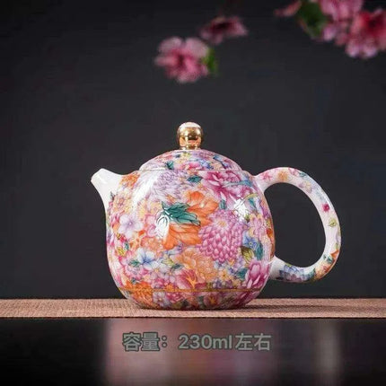 Artisanal Sheep Fat Jade Porcelain Tea Set - Exquisite Kung Fu Collection