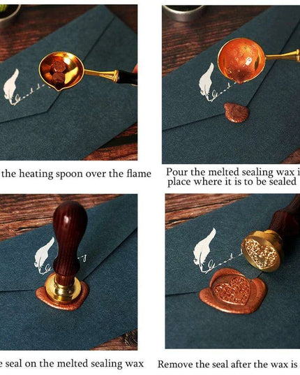 Gryffindor Legacy Wax Seal Kit - Enchanted Letter Writing Collection