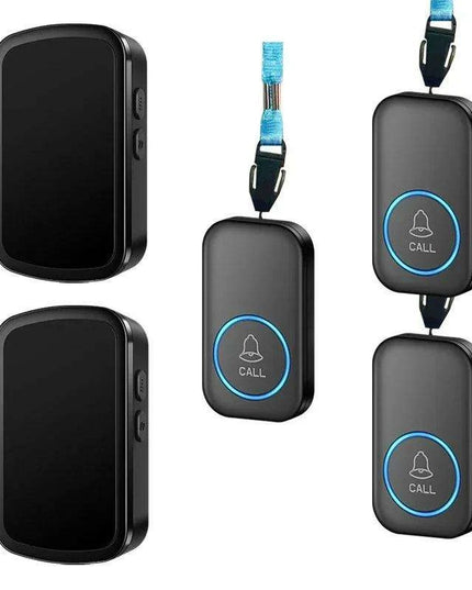 Emergency SOS Wireless Alert System with Custom Melodies - Long-Range Safety Button Set