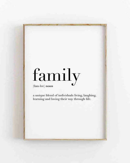 Cherished Family Connections Canvas Art - Meaningful Home Decor