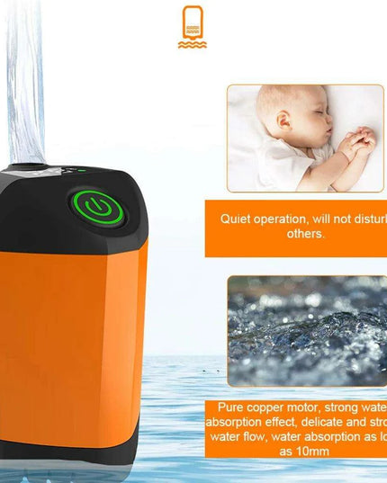 Compact All-Season Digital Temperature-Controlled Camping Shower for Adventurers