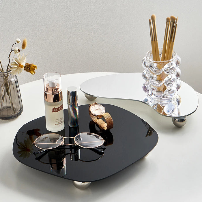 OrganizeMe Acrylic Cosmetic Storage Display - Sleek Scandinavian Design