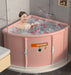 Blissful Triangle Inflatable Spa Tub - Portable Adult Home Bathing Solution