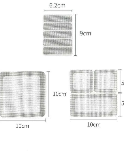 Nylon Mesh Window Screen Repair Patches - Japanese Craftsmanship Upgrade