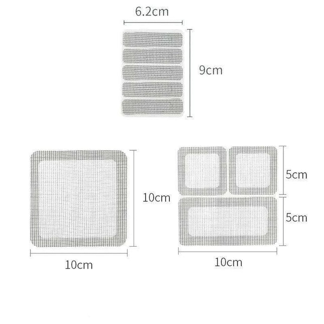 Nylon Mesh Window Screen Repair Patches - Japanese Craftsmanship Upgrade