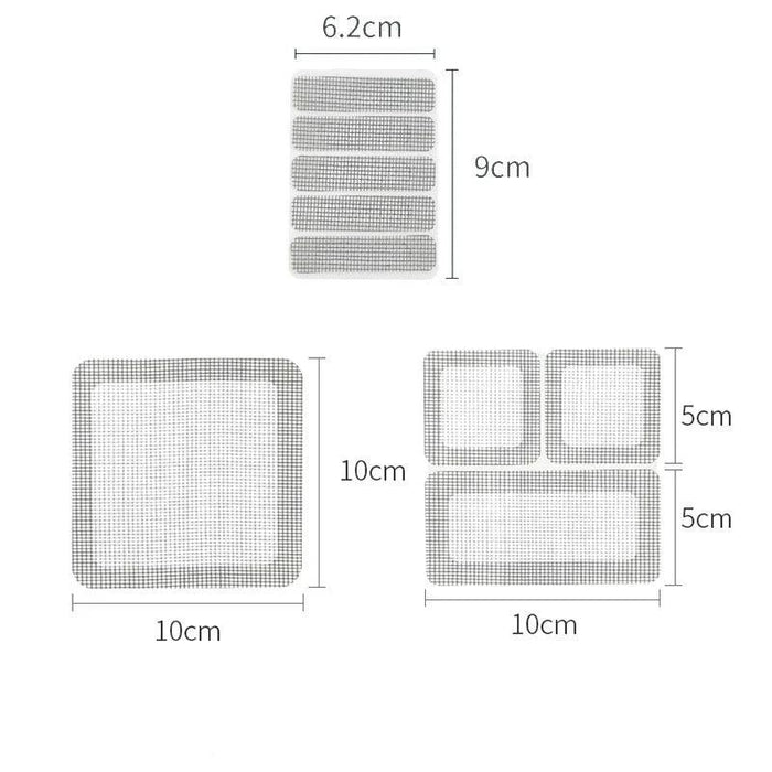 Nylon Mesh Window Screen Repair Patches - Japanese Craftsmanship Upgrade