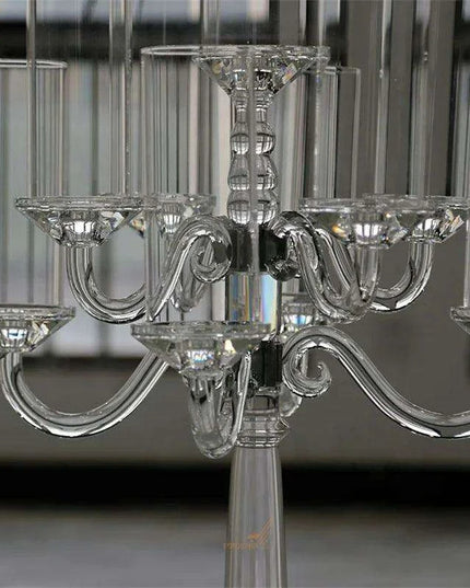 Elegant 9-Arm Tealight Candelabra for Celebrations