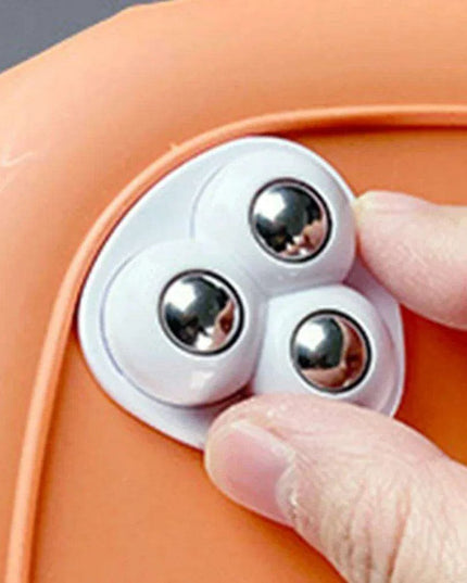 Set of 4 Silent 360° Swivel Wheels for Effortless Mobility of Kitchen Appliances and Trash Bins