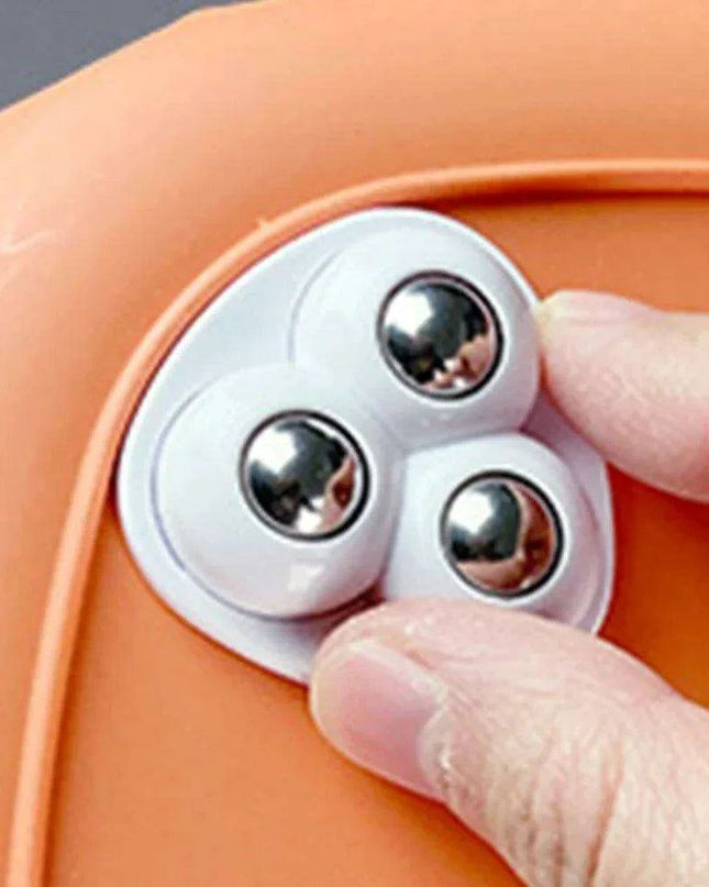 Set of 4 Silent 360° Swivel Wheels for Effortless Mobility of Kitchen Appliances and Trash Bins