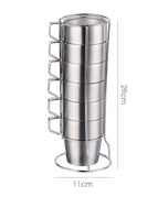 A square handle 6PCS