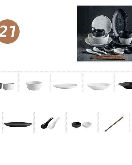 Handmade Artisan Ceramic Dining Set