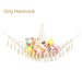 Stylish Boho Stuffed Animal Storage Hammock - Modern Toy Organizer