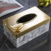 Luxurious Leather Tissue Box Organizer - Stylish Home Accessory for Paper Management