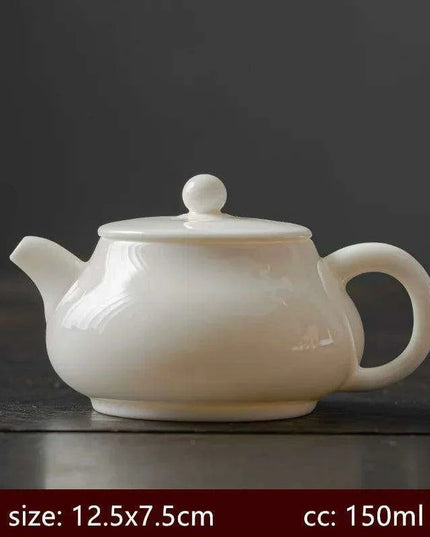 Artisan Xishi Tea Experience: Exquisite Hand-Painted Teapot Set with Premium Filter