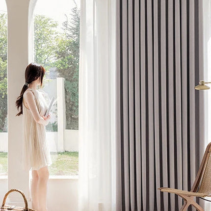 Super Soft Chenille Blackout Curtains – Custom Size & High Blackout